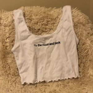 Topshop Cropped Tanktop